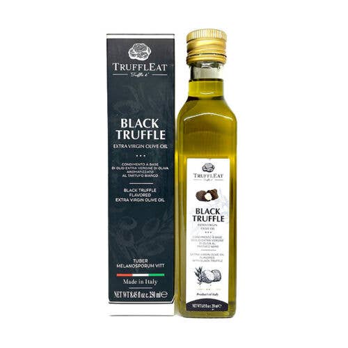 Truffleat srl - Vente Huile d'olive - Huile d'olive extra vierge à la truffe noire fabriquée en Italie1