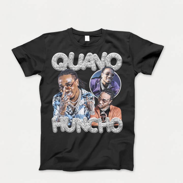Dimi Rogue - Vente T-shirt sérigraphié – unisexe - T-shirt Unisexe Quavo Huncho pour adulte