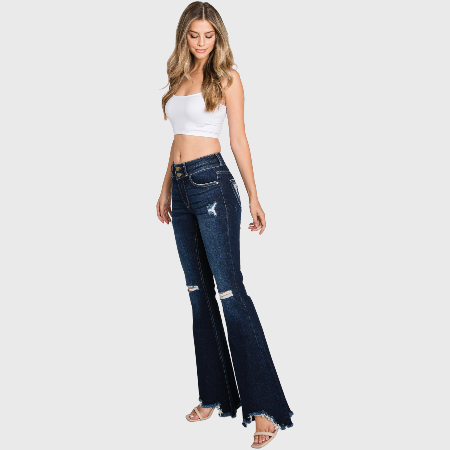 Petra153 - Wholesale Jeans - Women's - P301F-DK (OPEN PACK)9