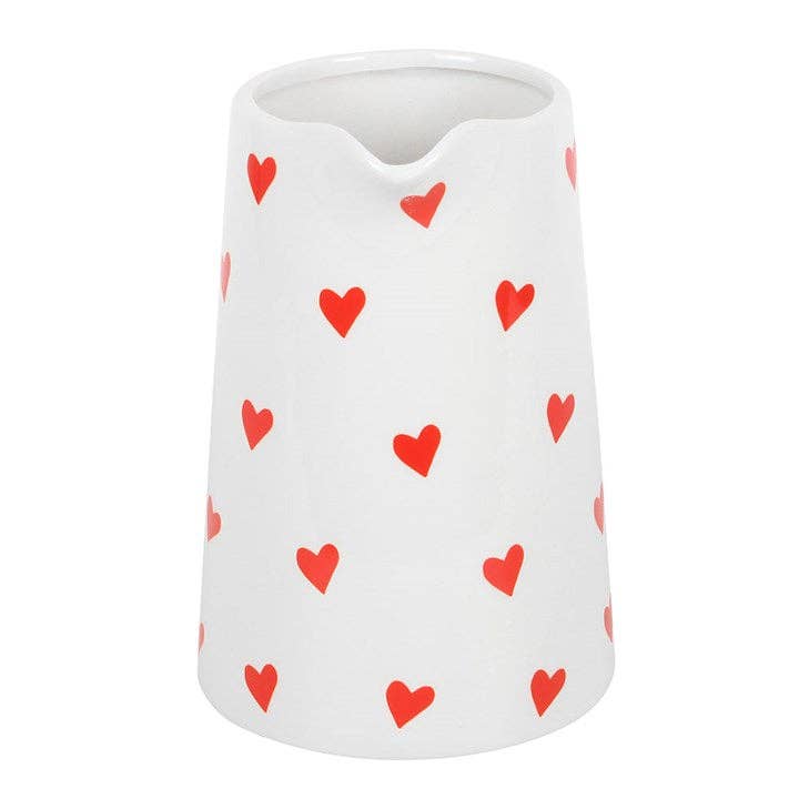 Something Different Wholesale - Wholesale Vase - Heart Print Ceramic Valentine's Day Flower Jug4
