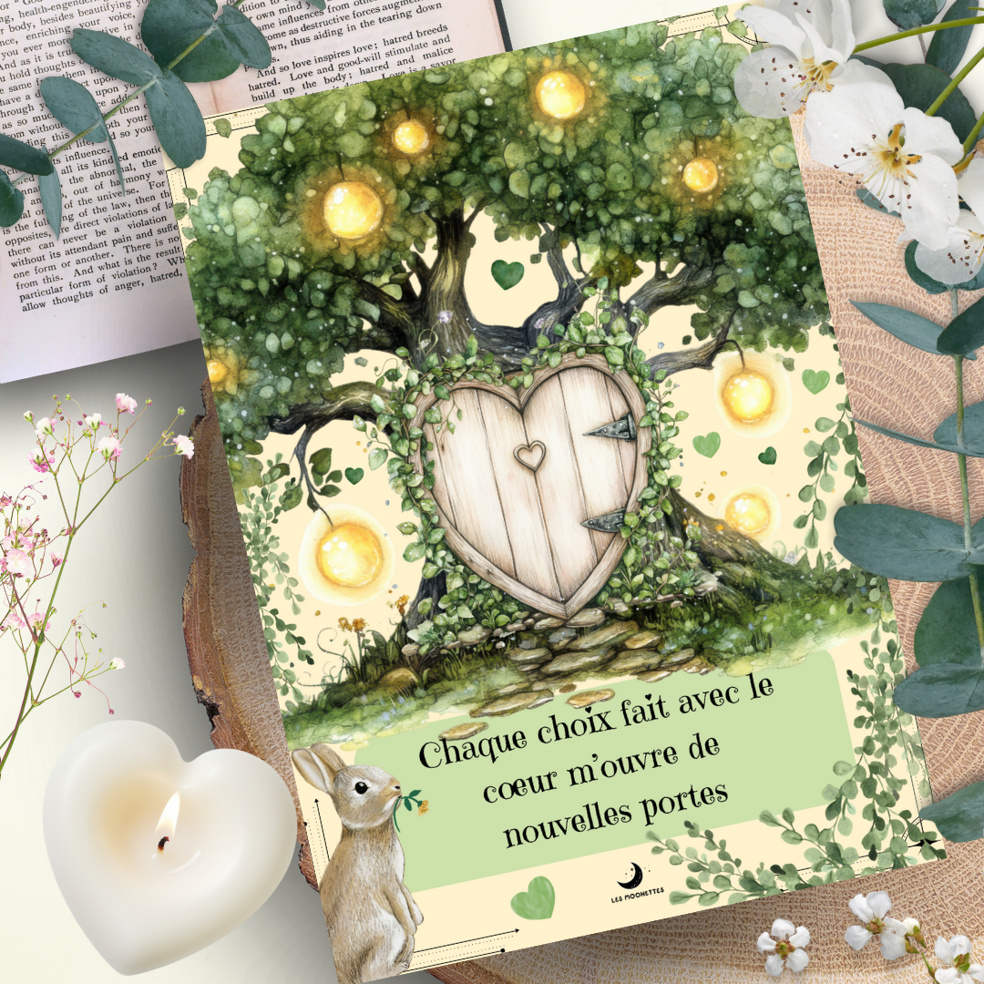 Les Moonettes - Vendita all'ingrosso Tarocchi - 32 Carte di Affermazioni Positive - Incantesimi d’Amore9