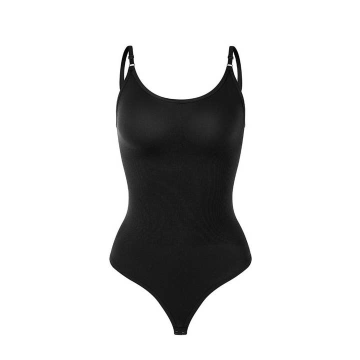Body moldeador sin costuras con control de abdomen y tanga tipo bikini. para venta al por mayor de OceanusSwim