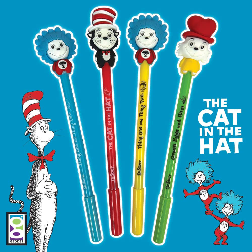 Geddes – Engroshandel Pen – Dr Seuss 3d Character Pen 12/skærm6