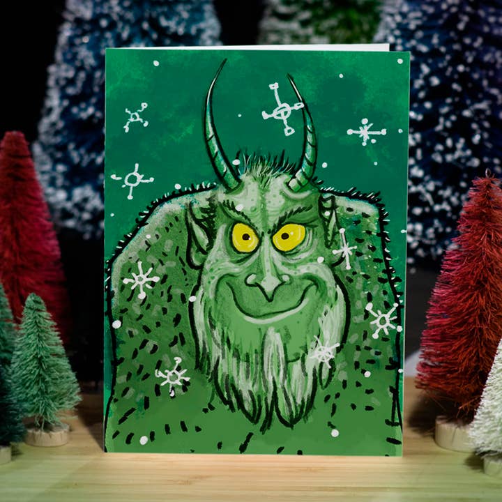 Krampus for wholesale by Brian Barber, Illustration