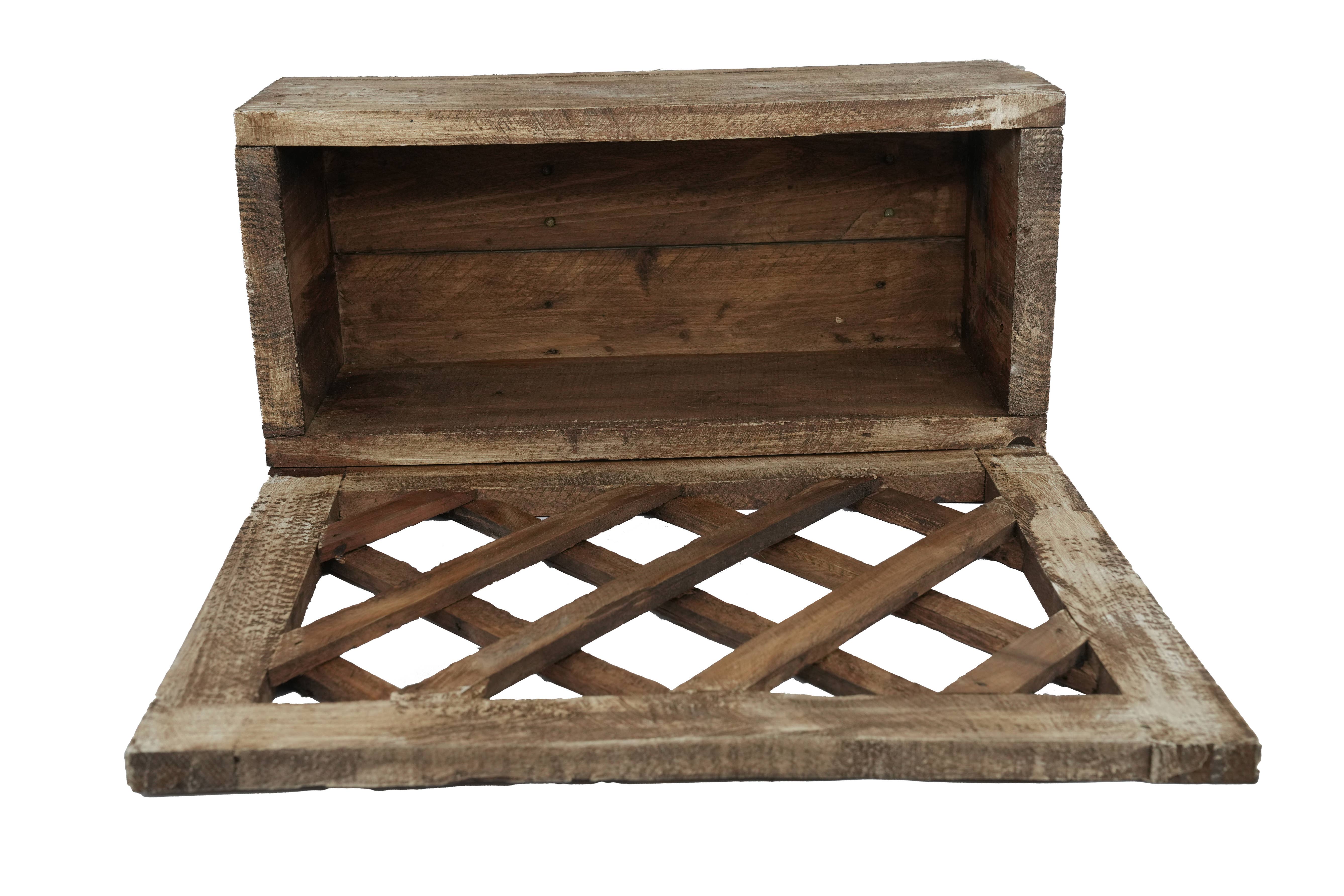 My Amigos Imports - Wholesale Planter Box - Farmhouse Lattice Wall Planter-WH-16x8x16H-Garden Decor5