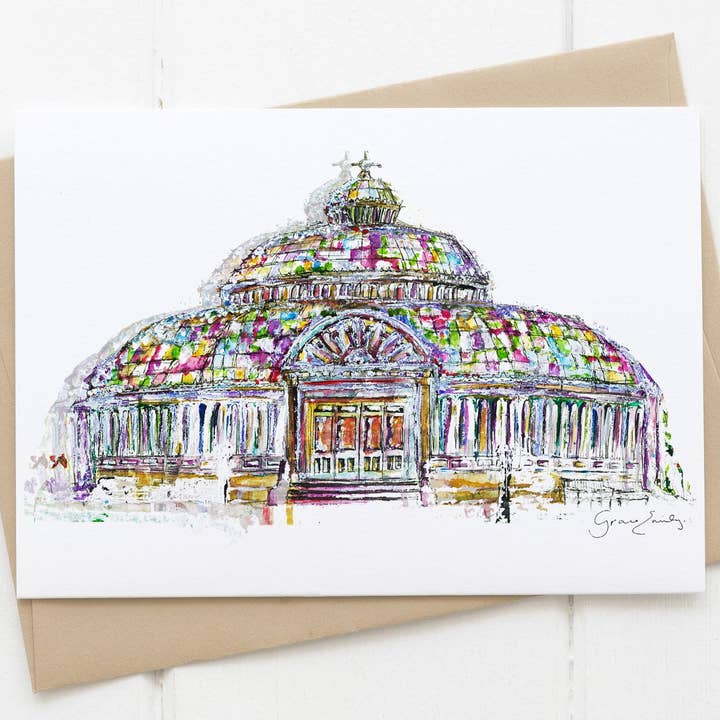 Palm House-kort for engroshandel hos Grace Emily Design