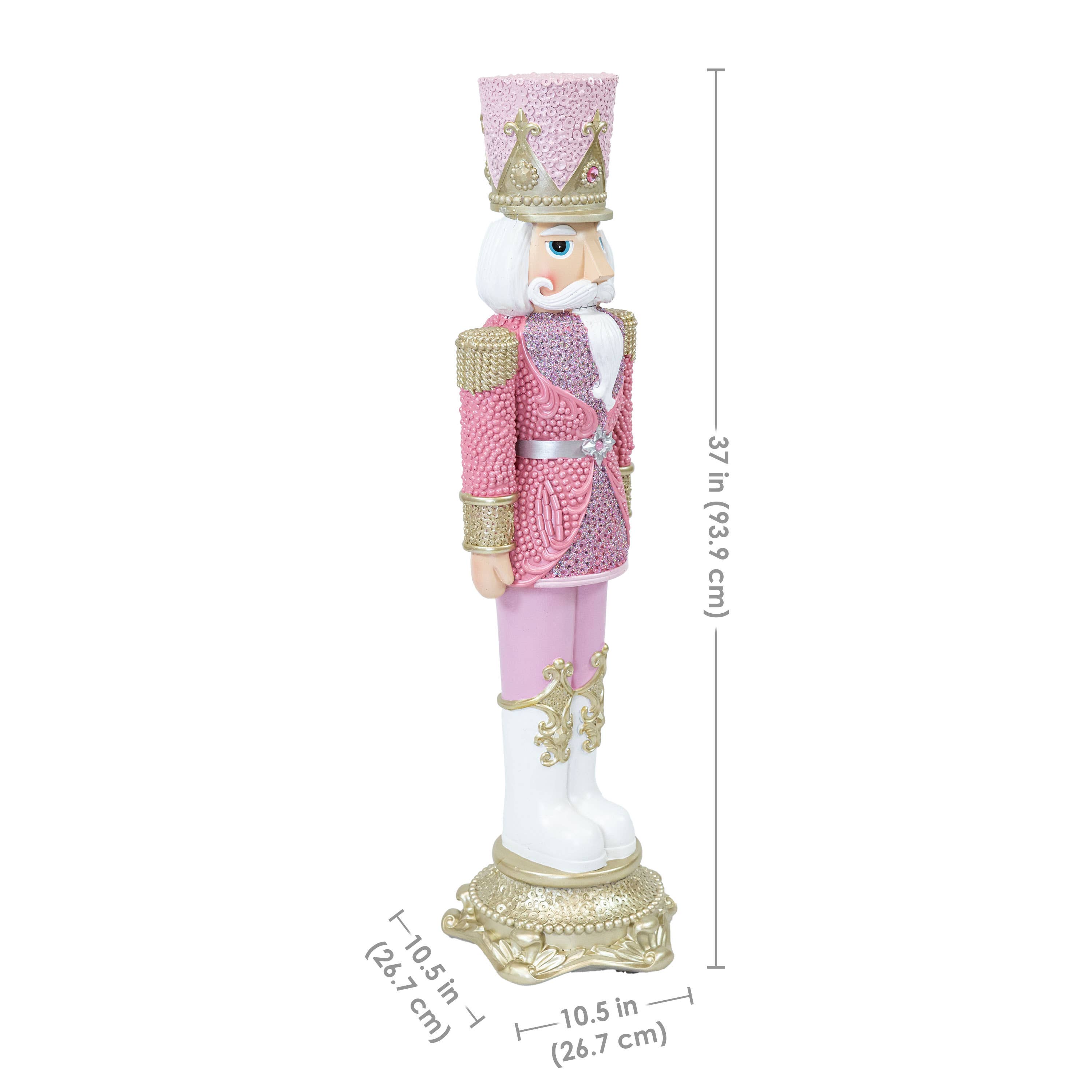 Sunnydaze Decor - Wholesale Holiday Nutcracker - Kenneth the Princely Christmas Statue - 37" H7