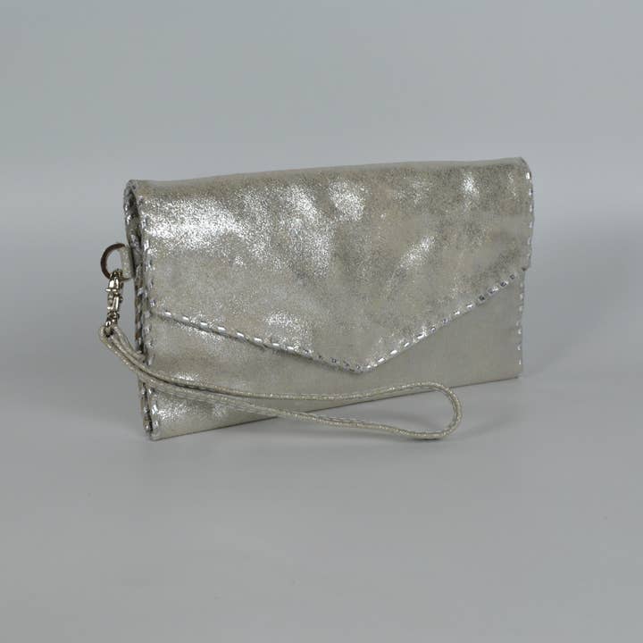 STUDIO CALEIDOSCOPE - Wholesale Wallet - Women's - Laura Wristlet Wallet-Suede Leather