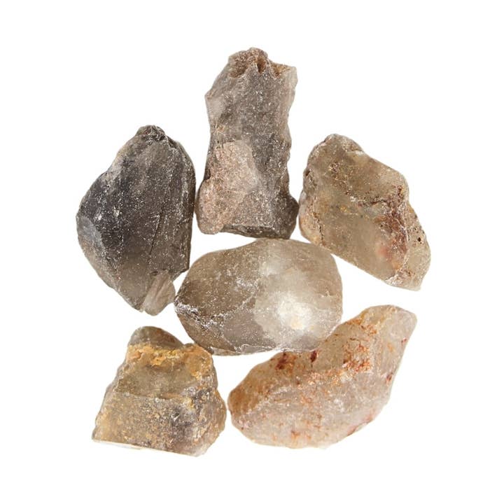 Raw Crystal - Smoky Quartz, 1lb - Large for wholesale by Earths Elements Wholesale