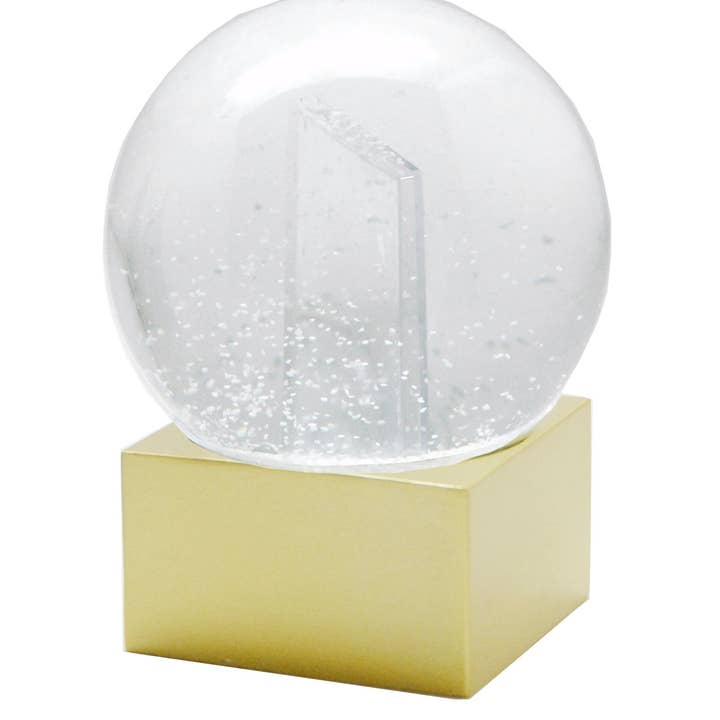 Bastelset mit 100mm Glas für DIY-Schneekugel mit Fotoeinsatz für den Großhandel von Schneekugelhaus