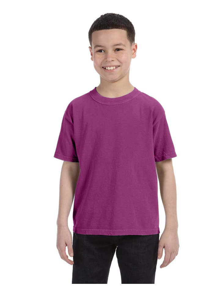 Total Apparel - Wholesale T-Shirt - Kids - Comfort Colors Garment-Dyed Youth Midweight T-Shirt | C901831