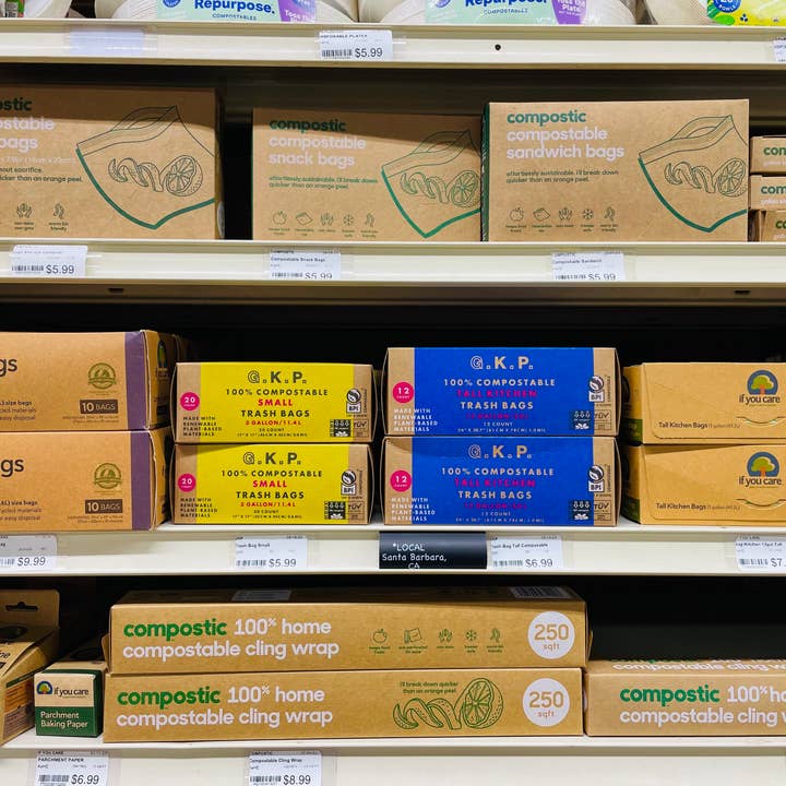 G.K.P. - Wholesale Trashcan/Trash Bin - G.K.P. Compostable Small Trash Bags; 3 gal. size7