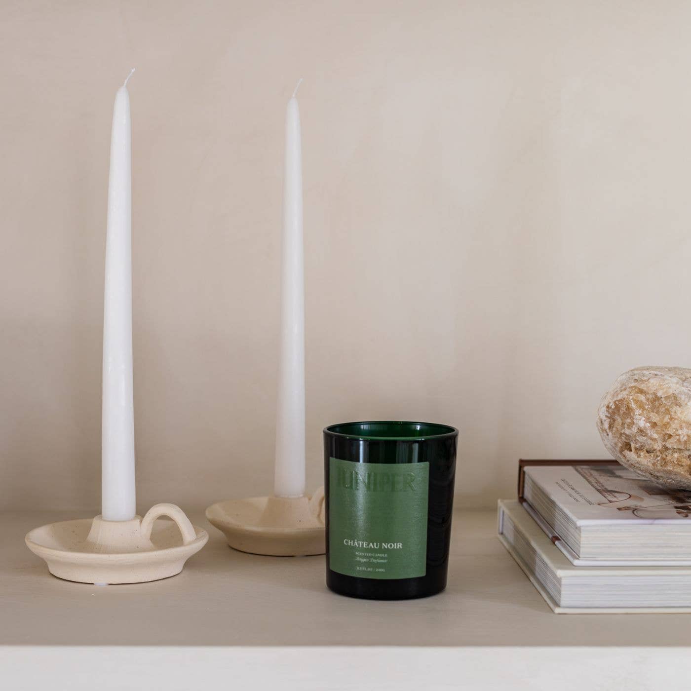 Juniper - Wholesale Jar/Filled Candle - Scented Candle Château Noir - 240 g2