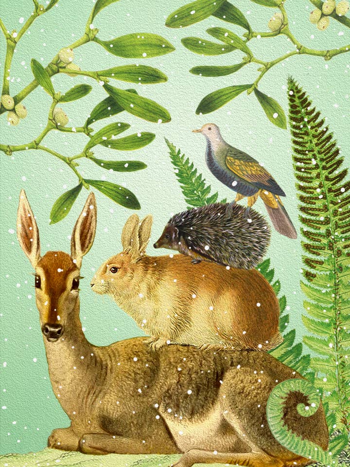 XM134P ~ Christmas Card for wholesale by Madame Treacle