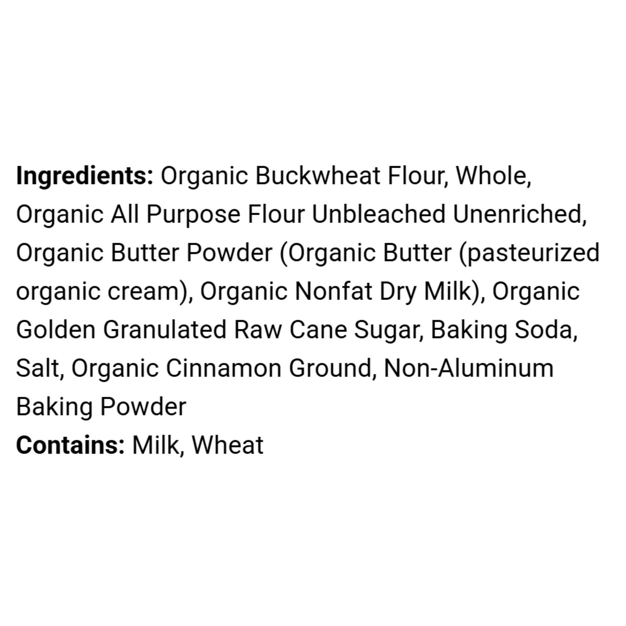 War Eagle Mill Food Group - Wholesale Pancake Mix - Organic Buckwheat Pancake & Waffle Mix – 22 oz4