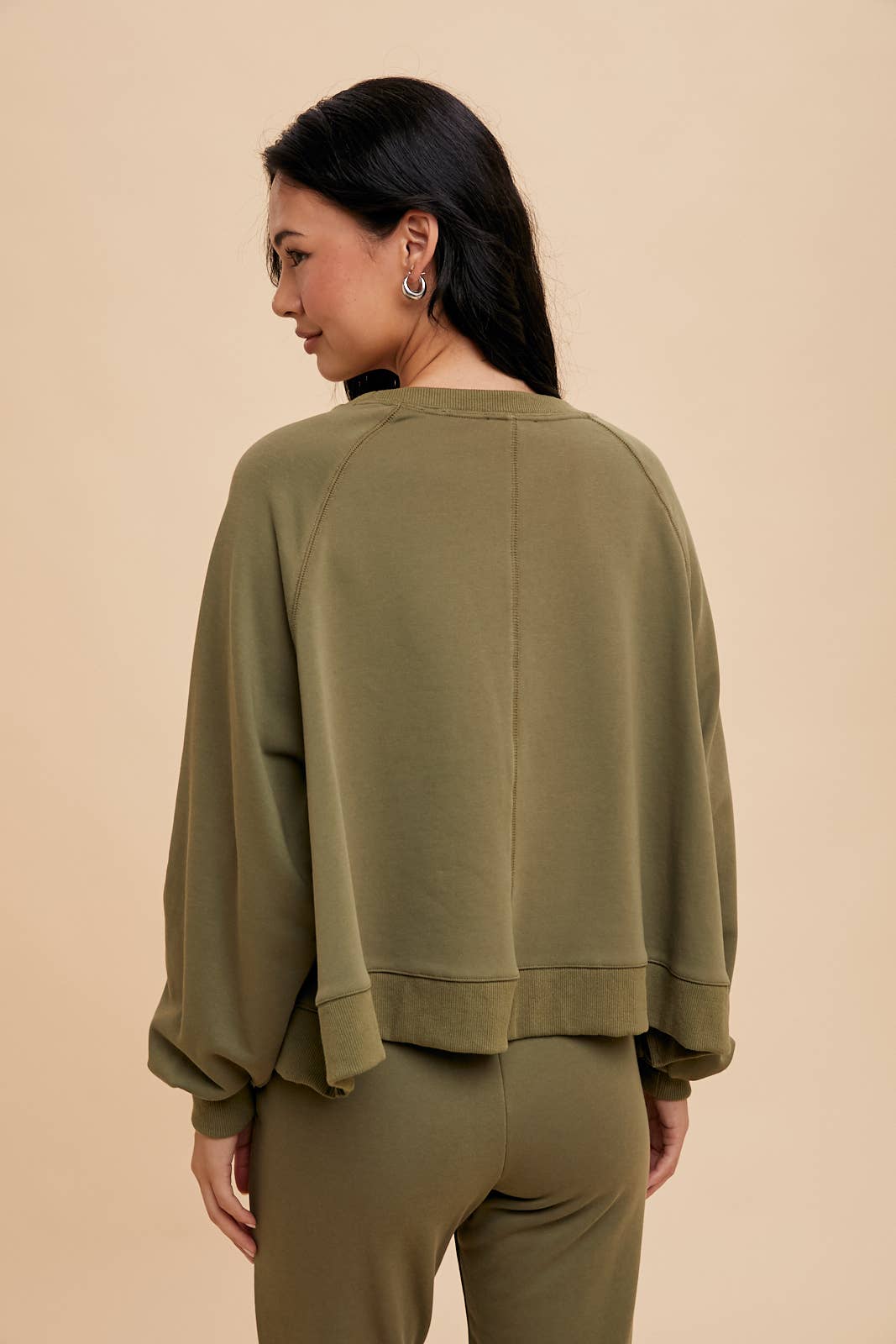 In Loom - Vente Sweat-shirt – femme - SWEAT-SHIRT RAGLAN DÉLAVÉ19