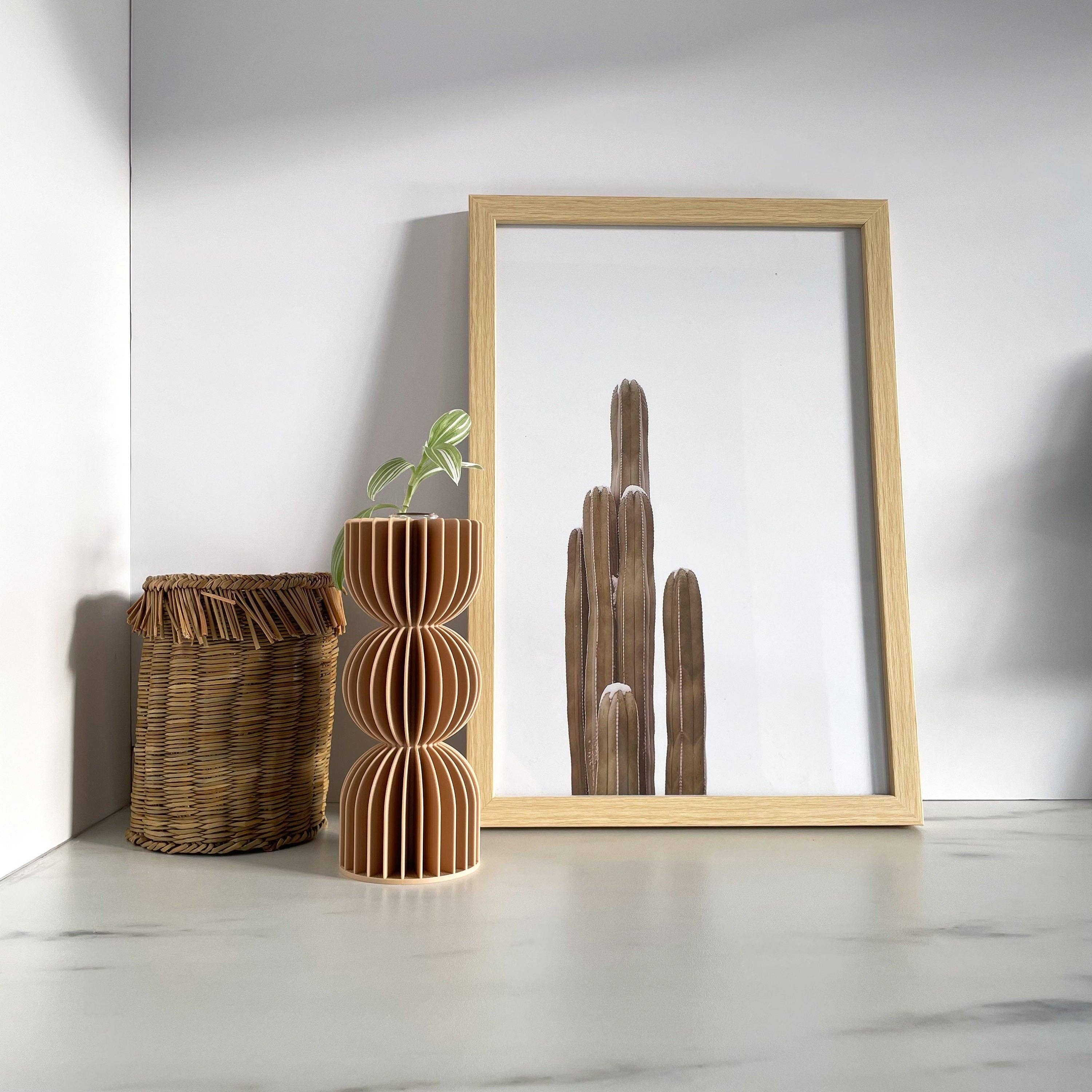 Sonnihaus - Vente Vases - Vase Fleur BAUHAUS en impression 3D style Japandi11