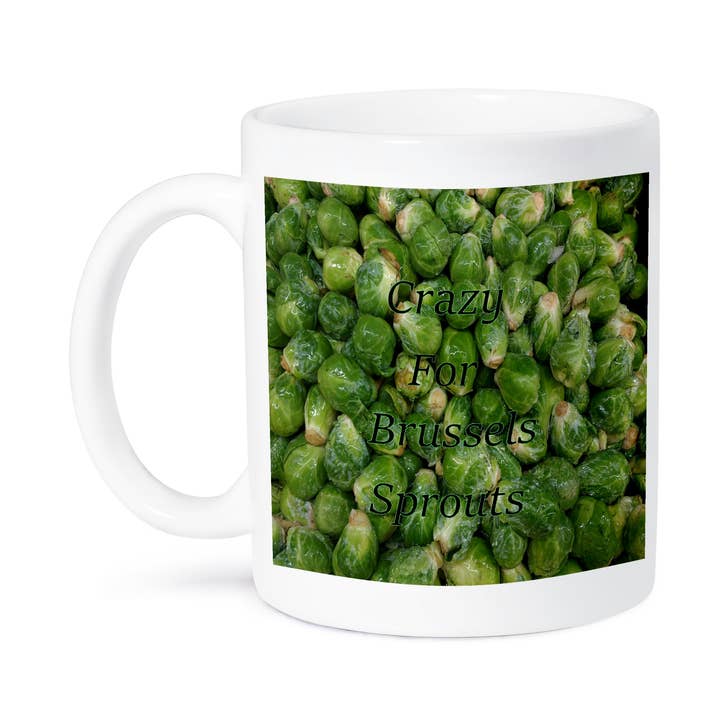 3dRose - Wholesale Coffee Mug - 3dRose, Image of Crazy For Brussels SproutsOn Photo of Vegetable, Mug8