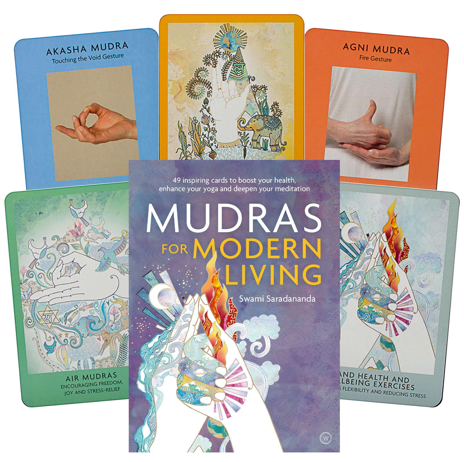 Cardshouse - Vendita all'ingrosso Tarocchi - Mudras For Modern Living Cards - Watkins Publishing0
