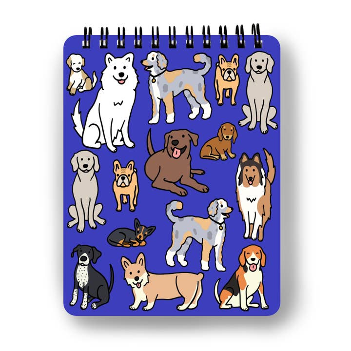 Pocket Dog Lover's Notebook for wholesale by Found Paper LLC