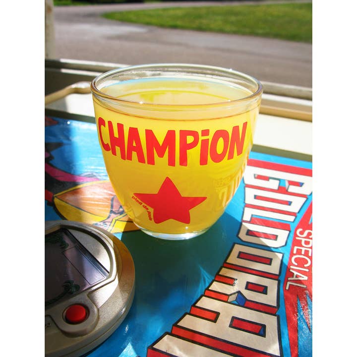 Pied De Poule - Wholesale Drinking Glass/Cup - Duralex Gigogne Glass - RED CHAMPION2