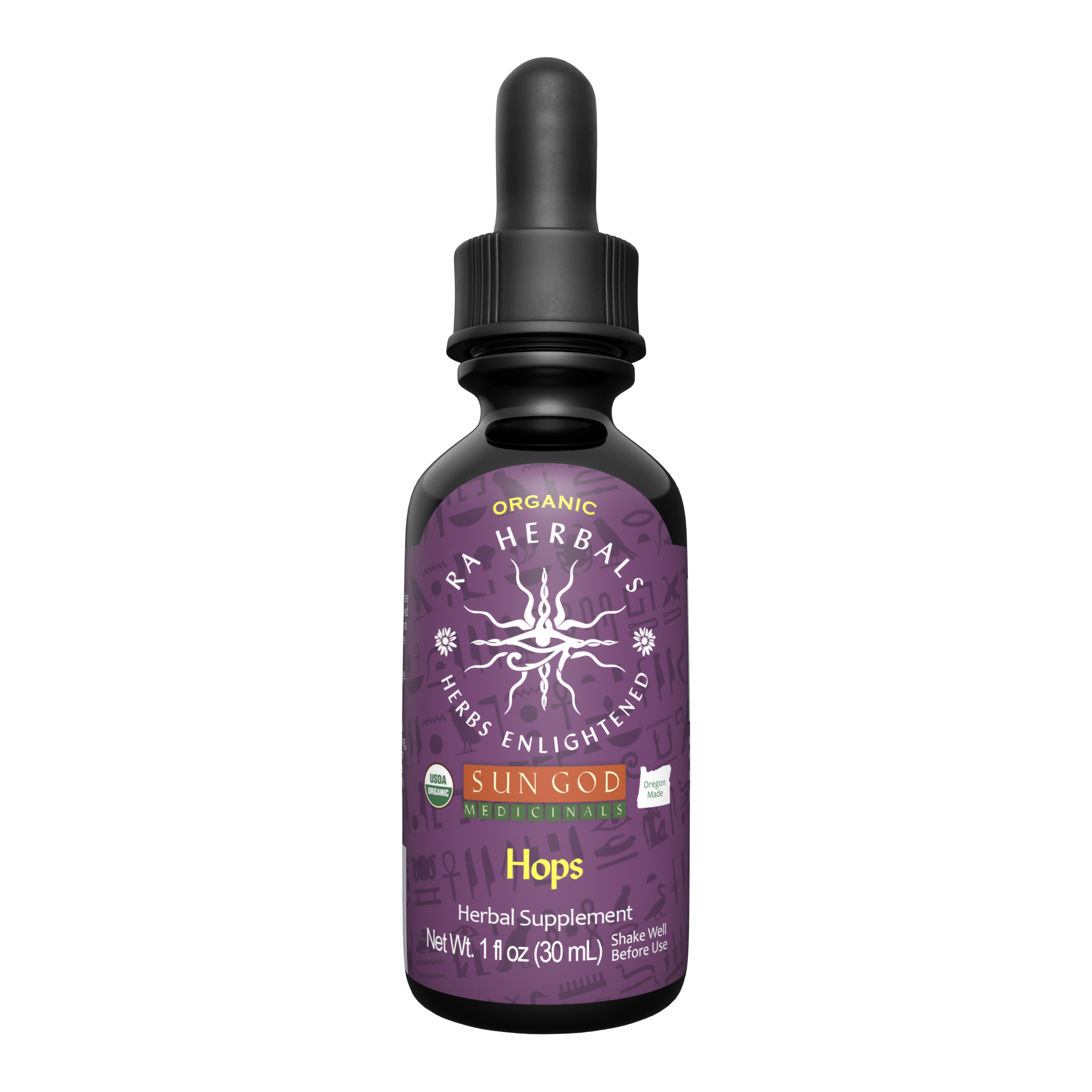 Sun God Medicinals - Vente Teinture - Teinture de houblon bio 1oz0