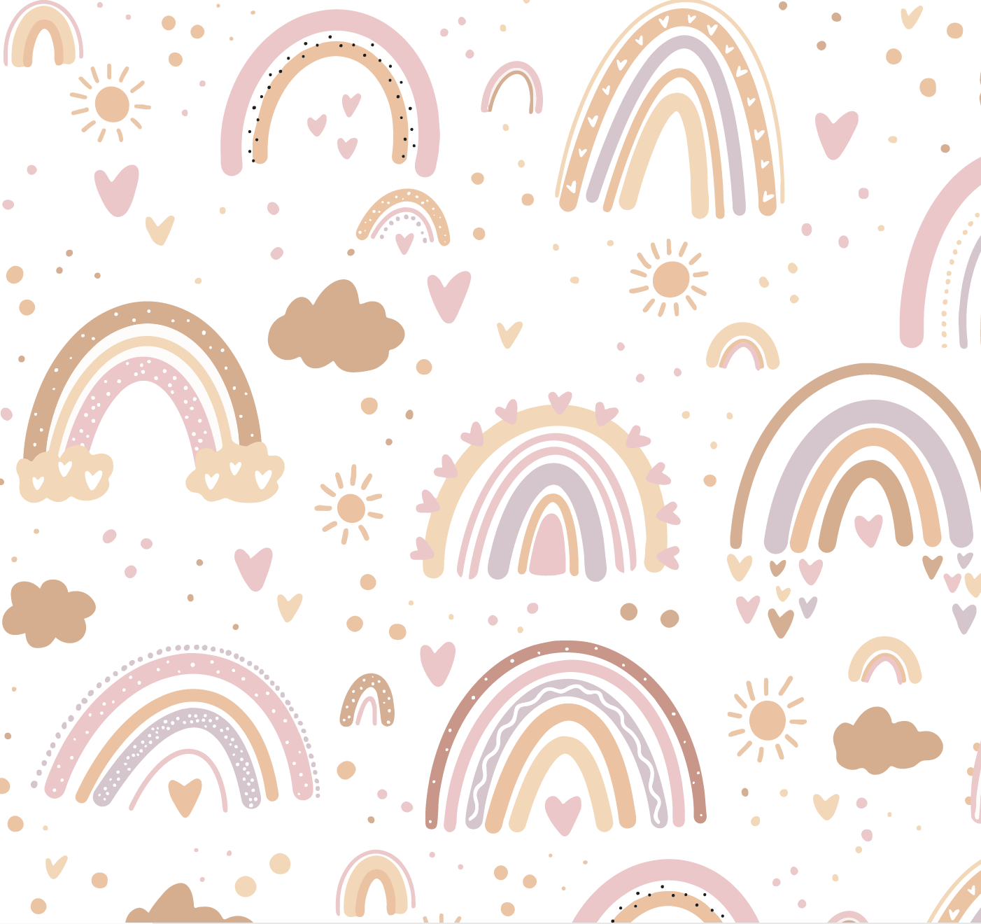 NynkeOntwerpt - Wholesale Craft Supplies - Gift paper | Rainbows | Custom illustration3