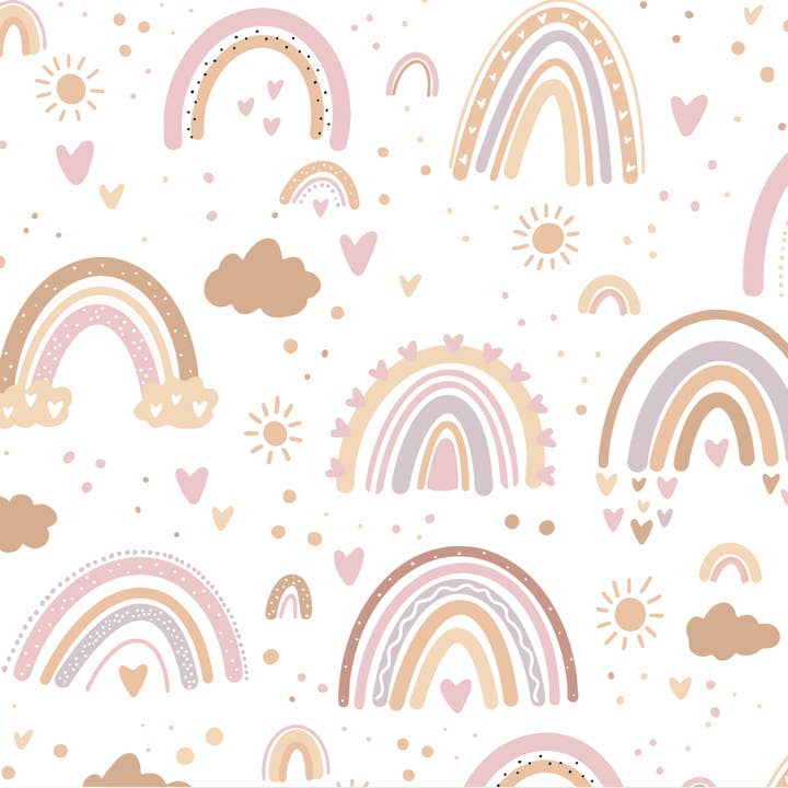 NynkeOntwerpt - Wholesale Craft Supplies - Gift paper | Rainbows | Custom illustration3