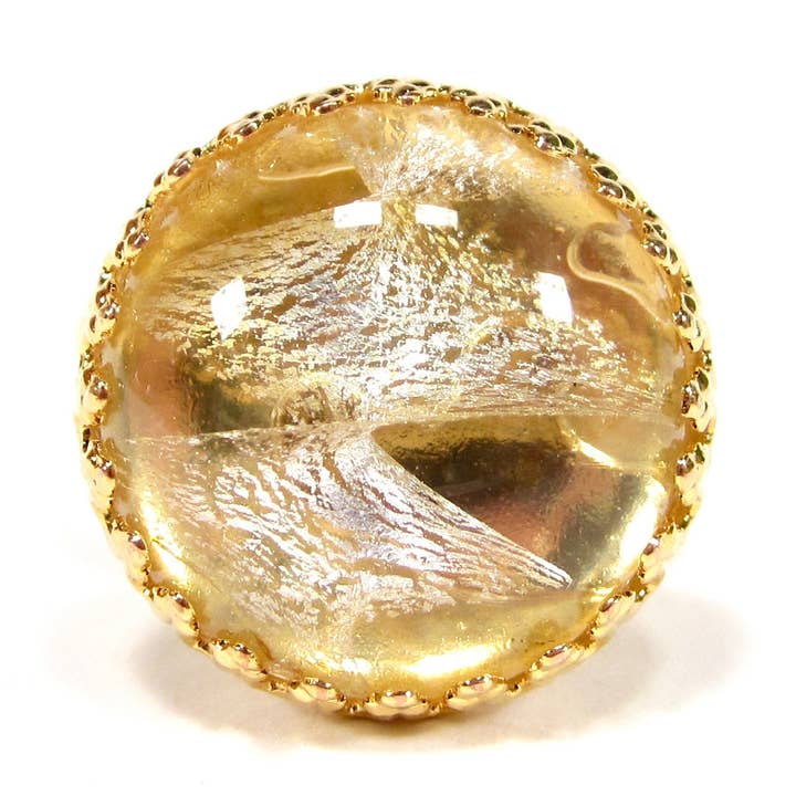 Opal Vintage Ring Mit Böhmischem Glasstein für den Großhandel von SoHo Schmuckmanufaktur