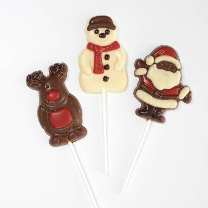 The Original Candy Company - Wholesale Chocolate Covered Sweets - Christmas Chocolate Lollipops -Chocca Mocca
