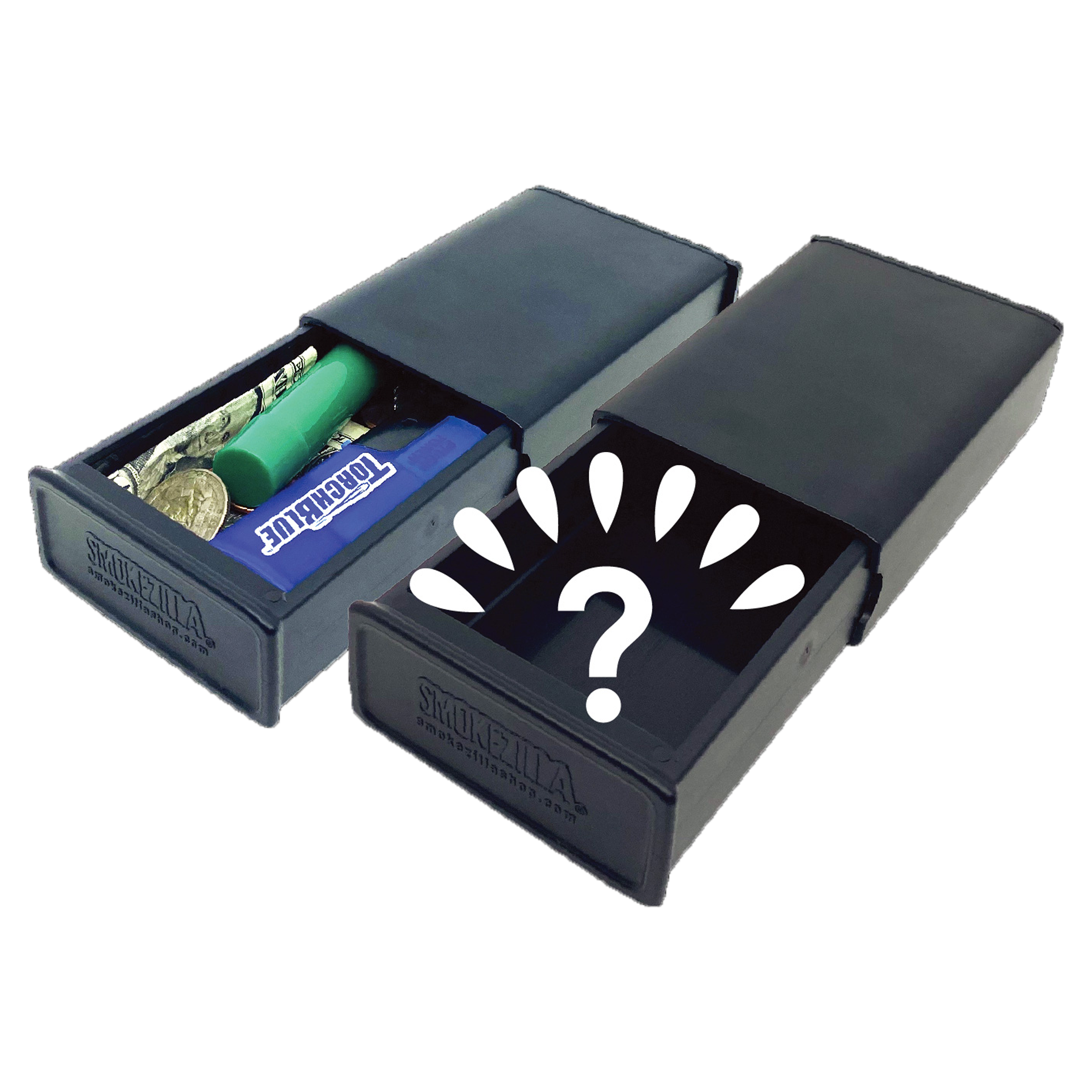 Novelty Closeout - Wholesale Decorative Box - Smokezilla Magic Storage Black Box - 8/Pack0