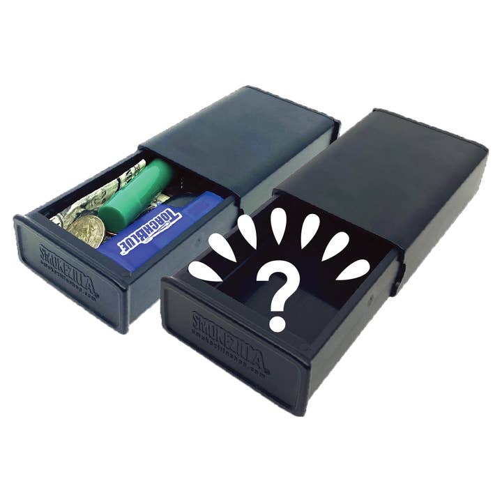 Novelty Closeout - Wholesale Decorative Box - Smokezilla Magic Storage Black Box - 8/Pack