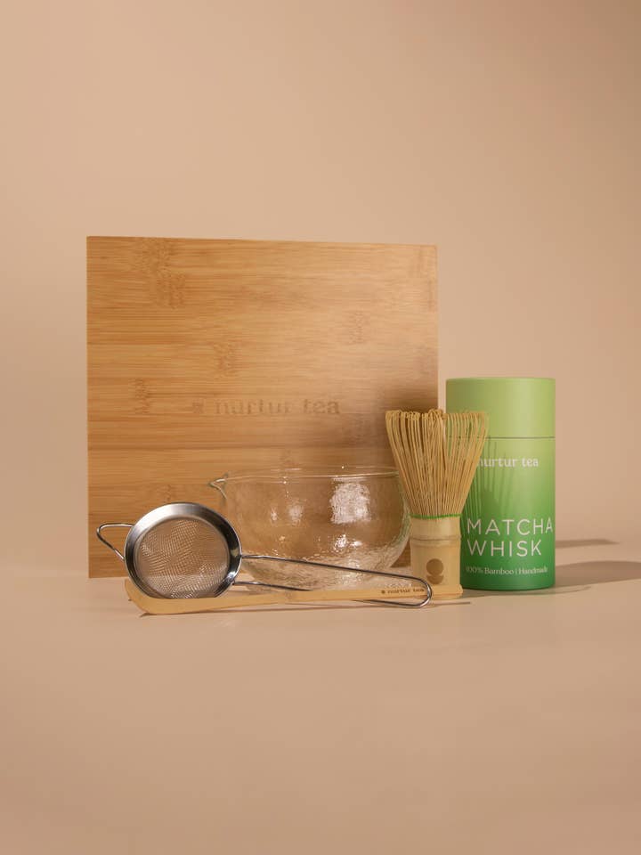 Matcha Essentials Ceremony Kit for wholesale by Nurtur Tea