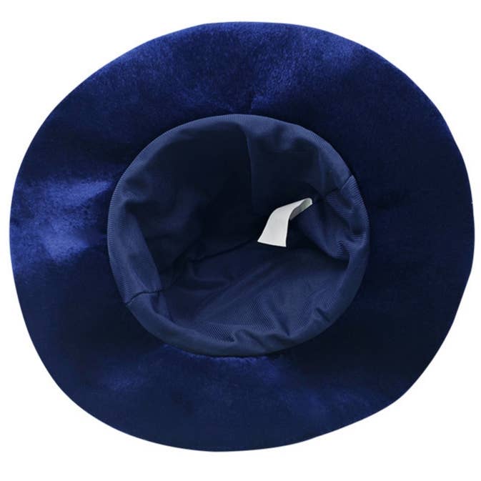 MKS America - Wholesale Cloche Hat - Women's - Halloween velvet star party pointed witch hat3