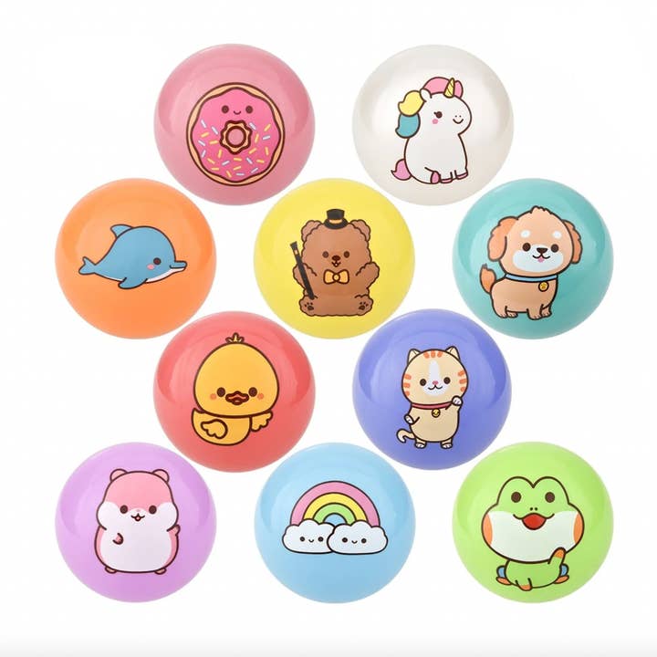 5" Kawaii Vinyl Ball 250ct Plush - Â LLB Toys for wholesale by La Luna Bella - Toys