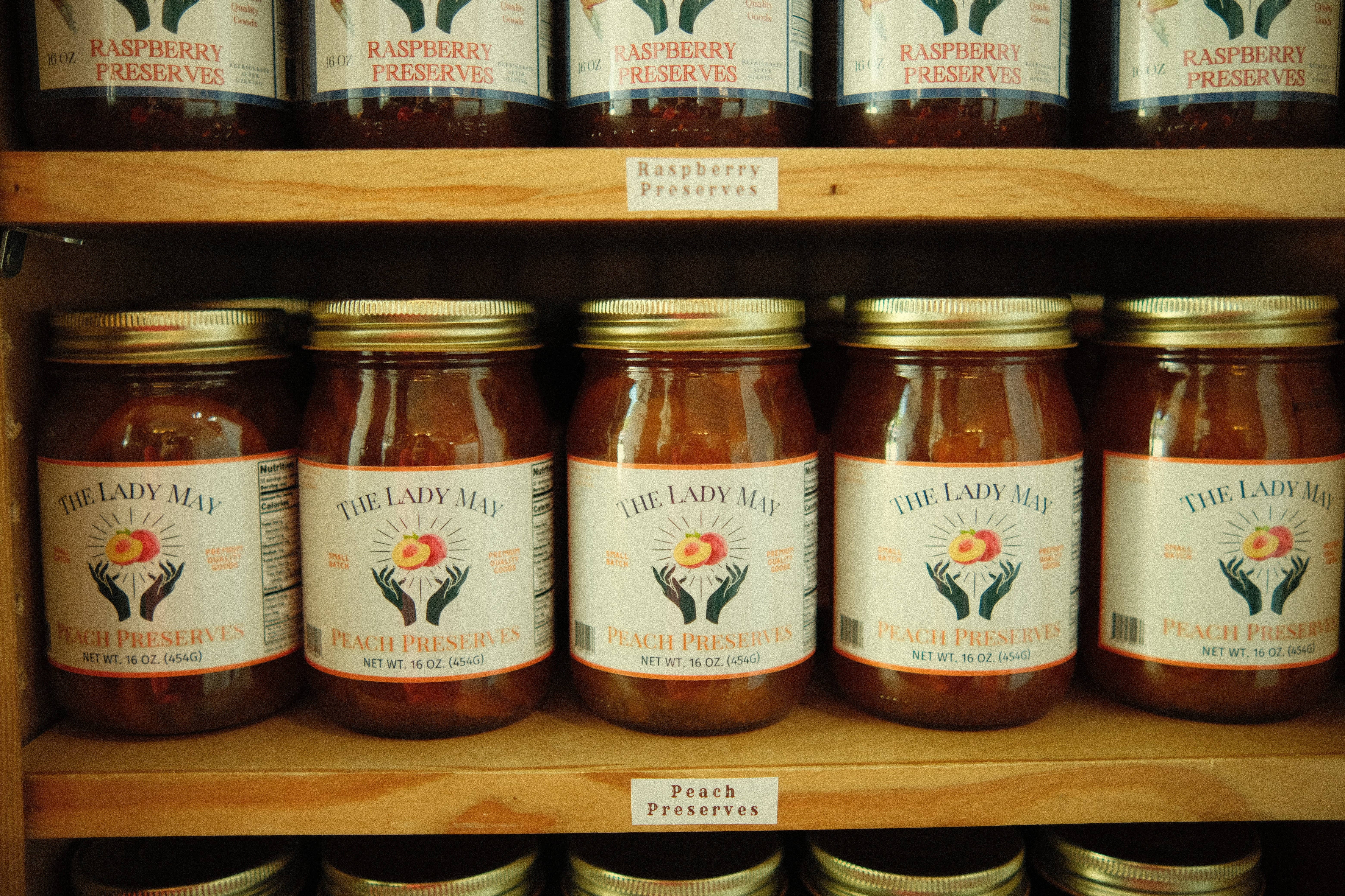 May's Market @ TLM - Wholesale Preserves - Southern Peach Preserves4