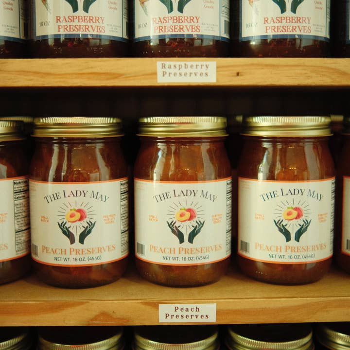 May's Market @ TLM - Wholesale Preserves - Southern Peach Preserves4