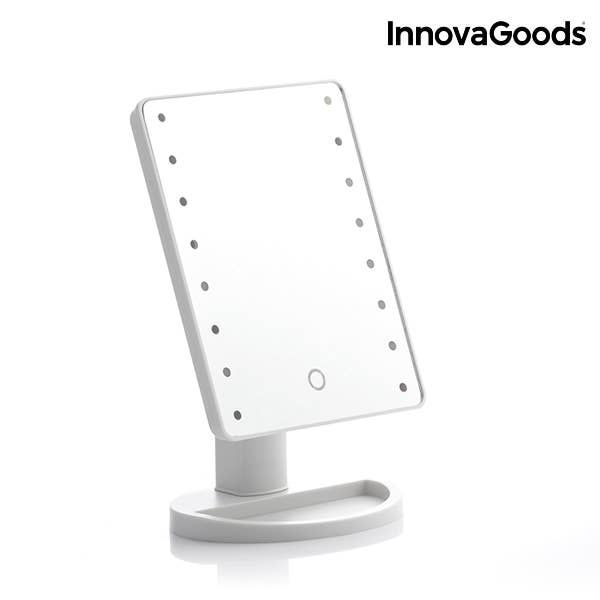 InnovaGoods – Engroshandel Kosmetikspejl – InnovaGoods LED-bordlampspejl med touch2