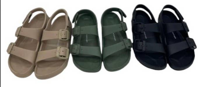 MB SMERWICK SA – Engroshandel Sandaler - Børn – My Beach Spirit komfortable EVA-sandaler med spænde til kvinder, 3 farver, str. 24-291