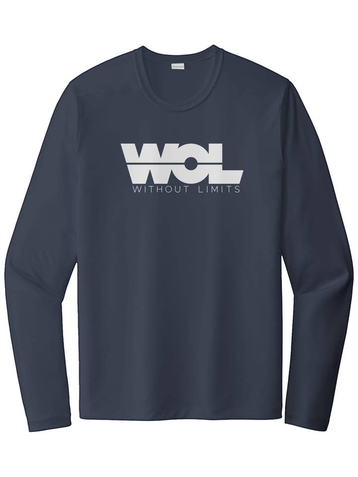 Runners Essentials by Without Limits - Wholesale Screen printed t-shirt – unisex - Posi UV Pro L/S Tee w/ UPF 50+10