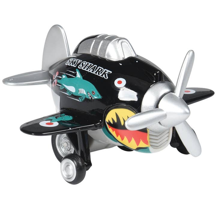 US Toy Company - Wholesale Toy Plane - Kids - Sky Shark Plane 12-unit Display