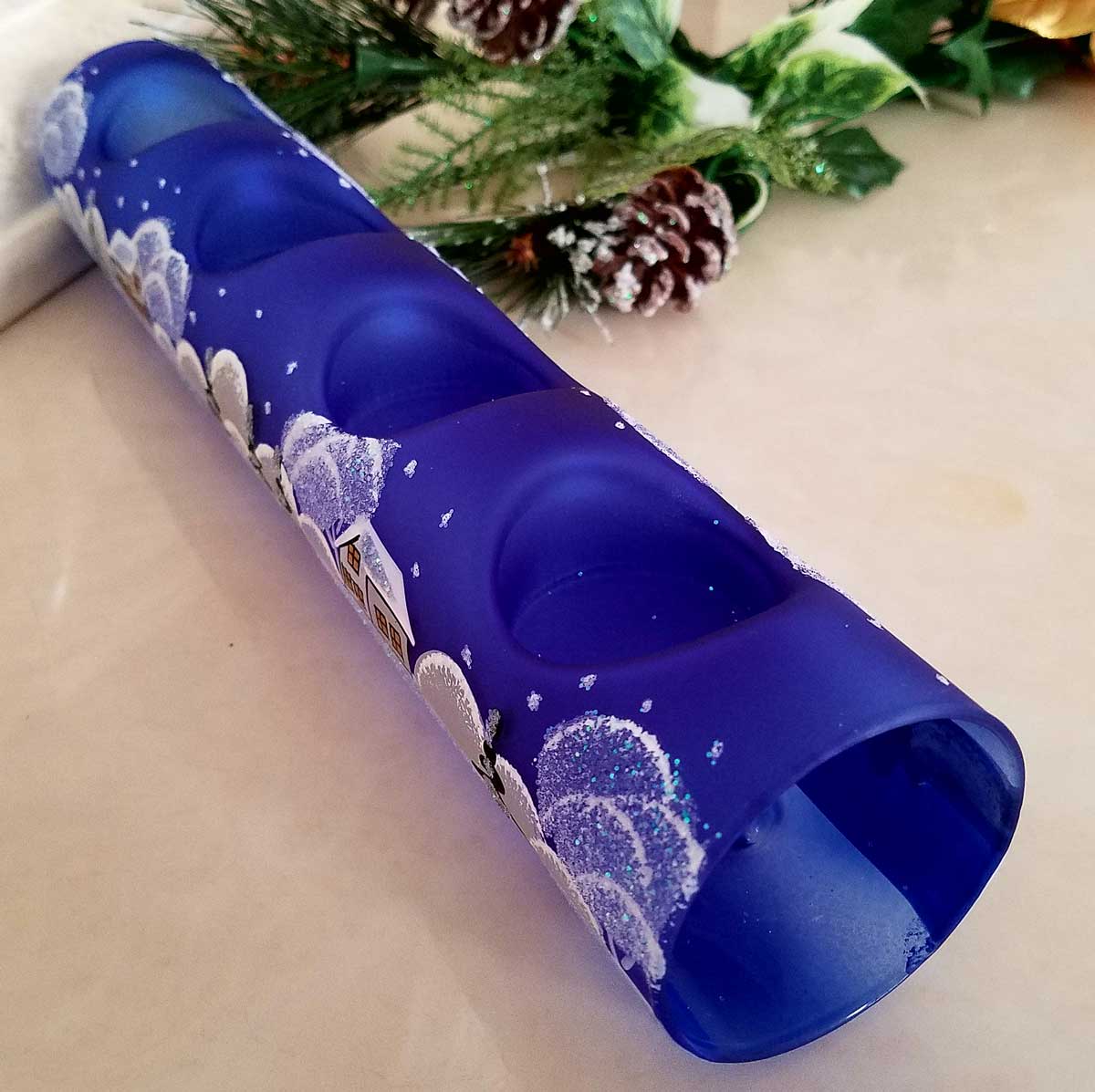 Glass by Iness - Wholesale Candle Holder - Quadruple Candle Holder2