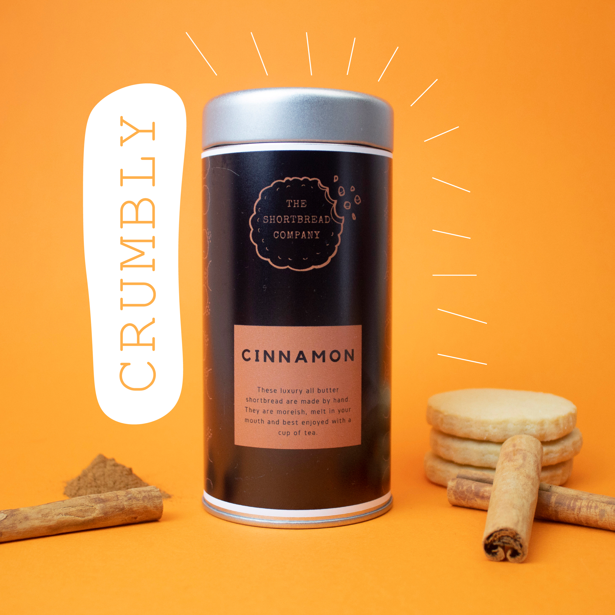 The Shortbread Company – wholesale Biscuit – Handmade Cinnamon Shortbread Biscuits - Traditional Recipe2