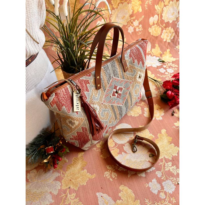 Atenti - Wholesale Tote Bag - Women's - USA Handcrafted Carryall Tote Bag, Blaze Buddy Bag5