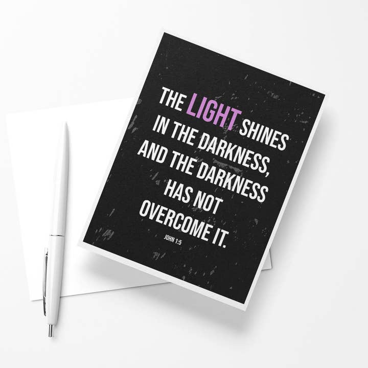 Be The Light - Greeting Card for wholesale by KAYTIA