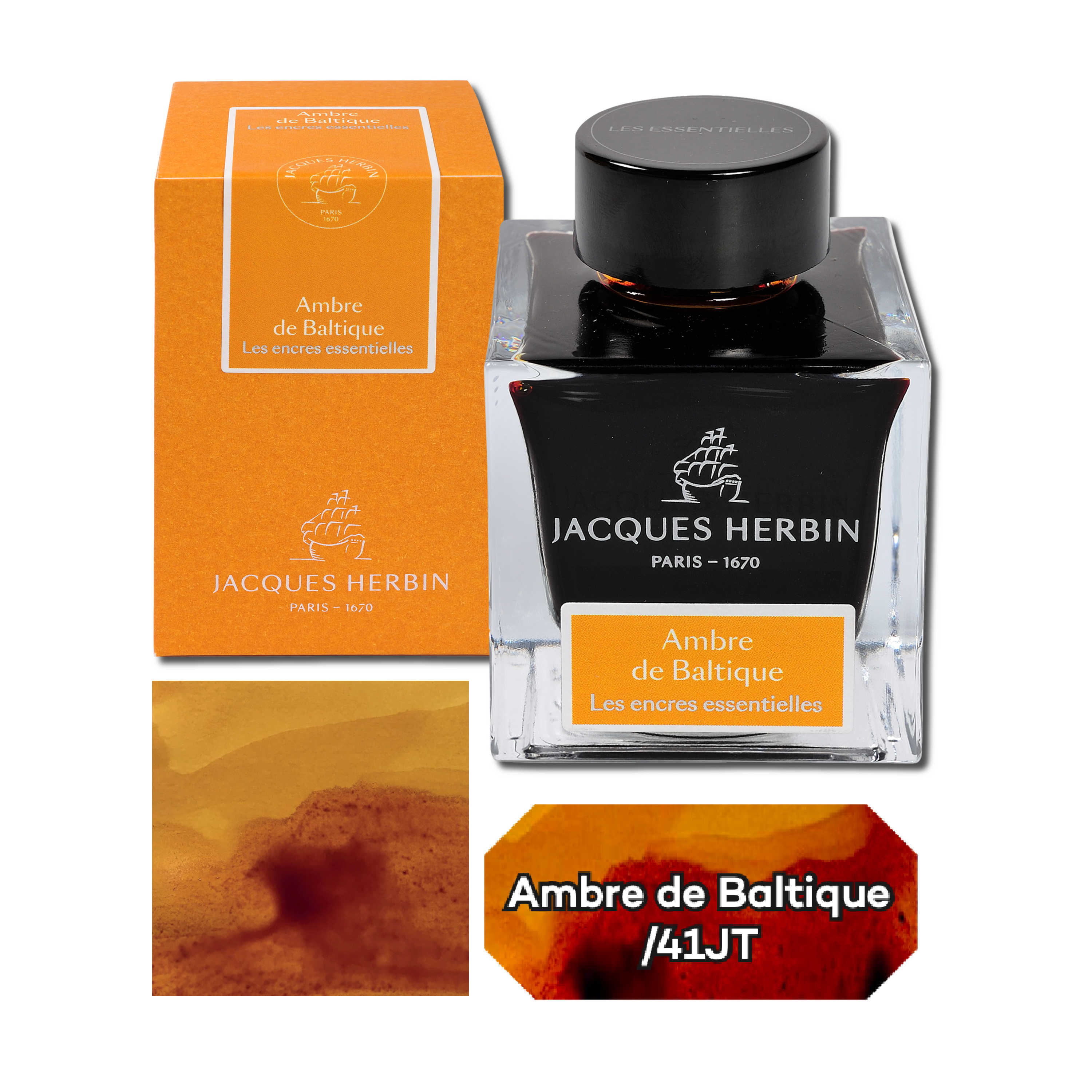 Exaclair - Wholesale Ink Pad - Jacques Herbin Essentials Ink - 50ml3