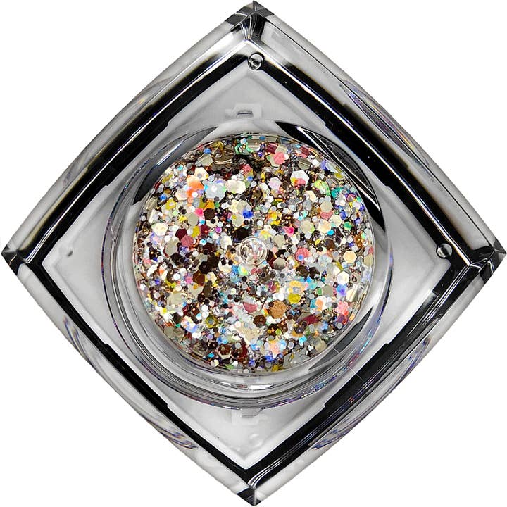 Champagne Chunky Glitter Gel for wholesale by Elektra Cosmetics
