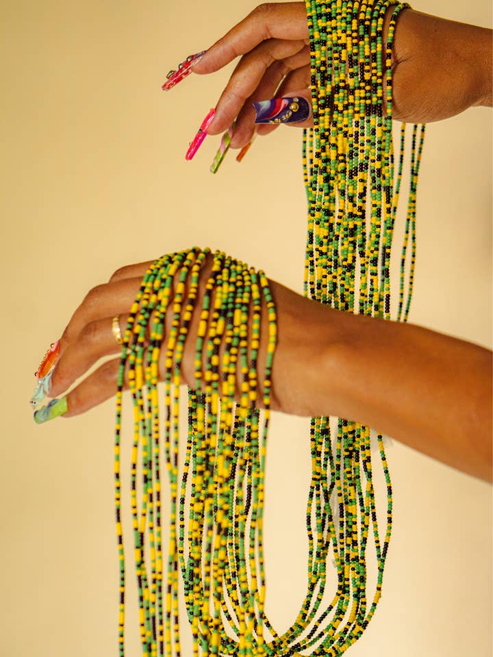 Big Woman Energy Traditional Waist Beads for wholesale by Fitbeads