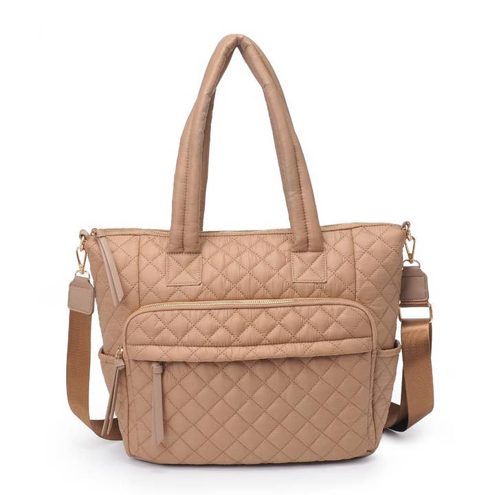 Urban Expressions – wholesale Tote bag – Women's – Jayna Quilted Nylon Tote19