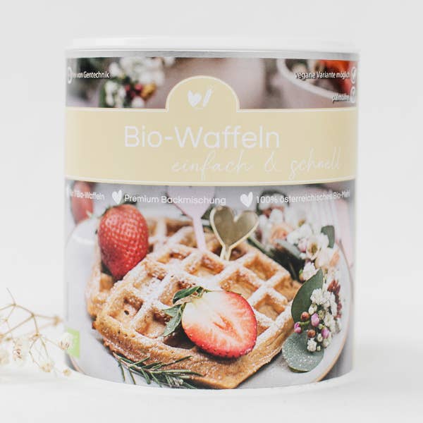 Bio-Backmischung Bio-Waffeln für den Großhandel von Bake Affair GmbH